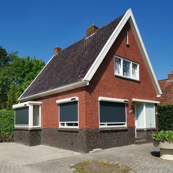 Voorzetrolluiken zonne energie